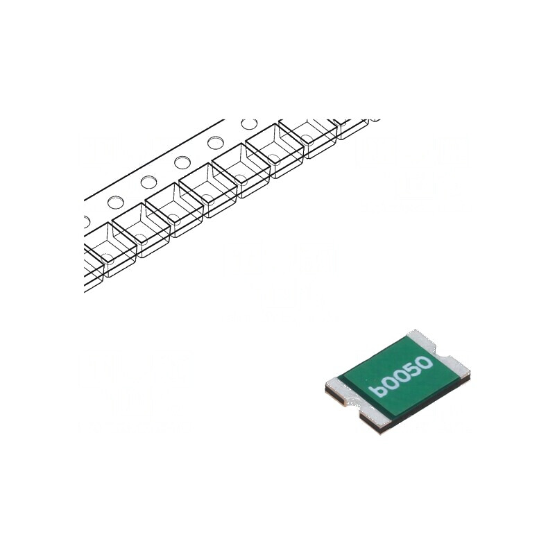 Siguranţă polimerică PTC 0,5A Imax 100A 0ZCF 2920 | Electronic-mag.ro | Componente Electronice
