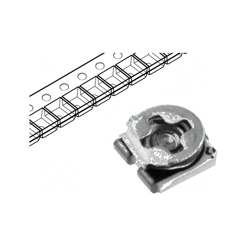 Potenţiometru SMD 10kΩ 100mW de montare singură ±25% | Electronic-mag.ro | Componente Electronice Potenţiometru SMD 10kΩ 100mW de montare singură ±25% | Electronic-mag.ro | Componente Electronice