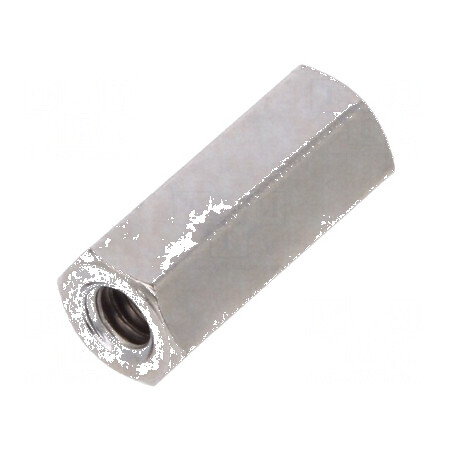 Piuliță distanțieră filetată 12mm UNC4-40 alamă | Electronic-mag.ro | Componente Electronice