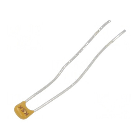 Condensator ceramic MLCC 100nF 50V X7R ±10% THT | Electronic-mag.ro | Componente Electronice