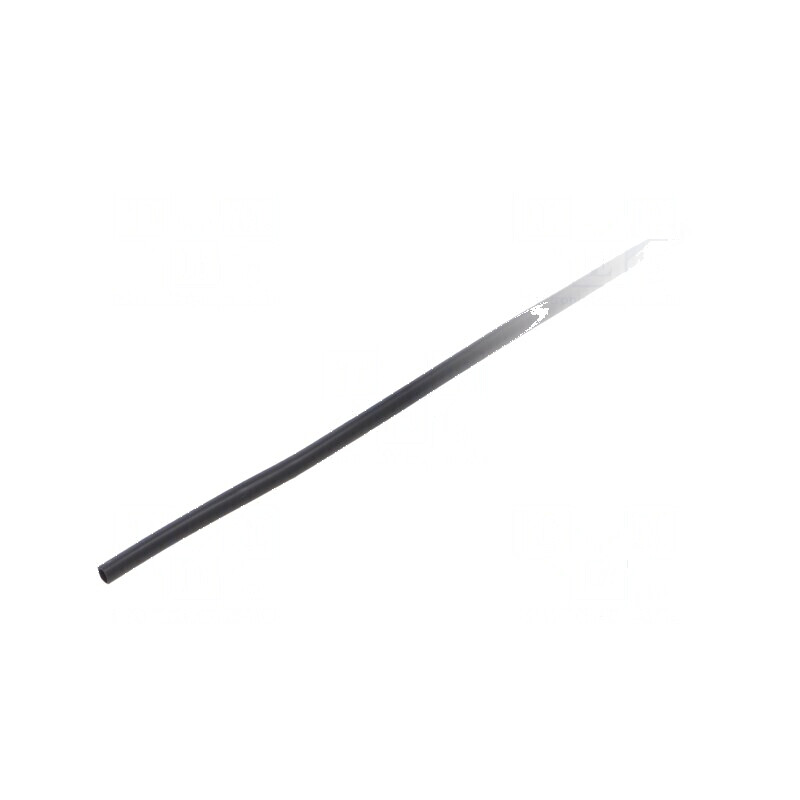 Manșon electroizolant PVC negru 2,69mm | Electronic-mag.ro | Componente Electronice