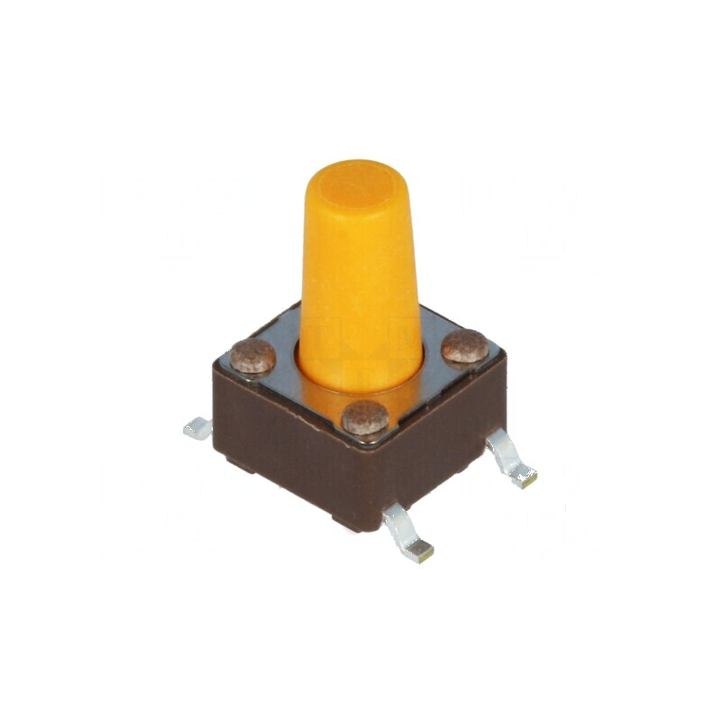 Microîntrerupător TACT SPST-NO 0,05A/12VDC SMT | Electronic-mag.ro | Componente Electronice