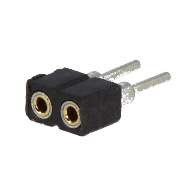 Conector şiruri pini soclu mamă 2x2mm THT 1x2 | Electronic-mag.ro | Componente Electronice