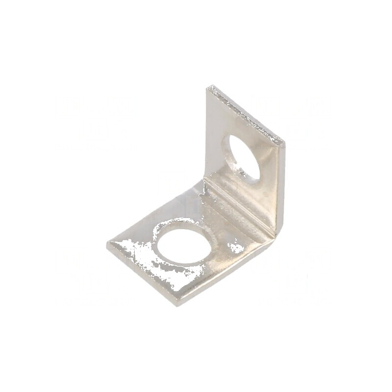 Colțar din alamă 7,14mm x 9,53mm x 9,53mm, Diametru orificiu fix: 3,66mm | Electronic-mag.ro | Componente Electronice
