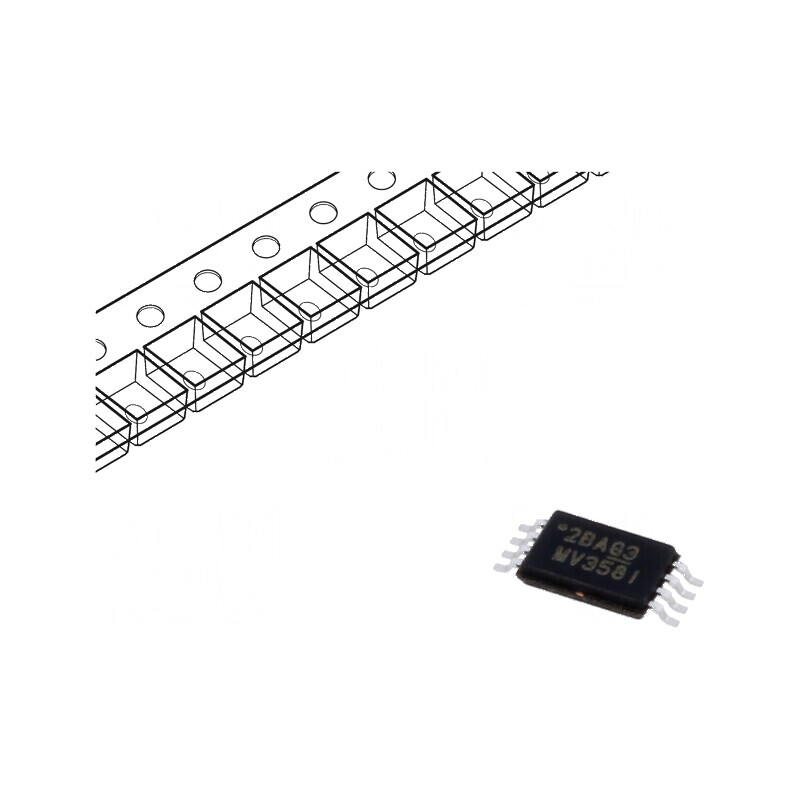 Amplificator operațional 1MHz 2 canale TSSOP8 2,7-5,5V | Electronic-mag.ro | Componente Electronice Amplificator operațional 1MHz 2 canale TSSOP8 2,7-5,5V | Electronic-mag.ro | Componente Electronice