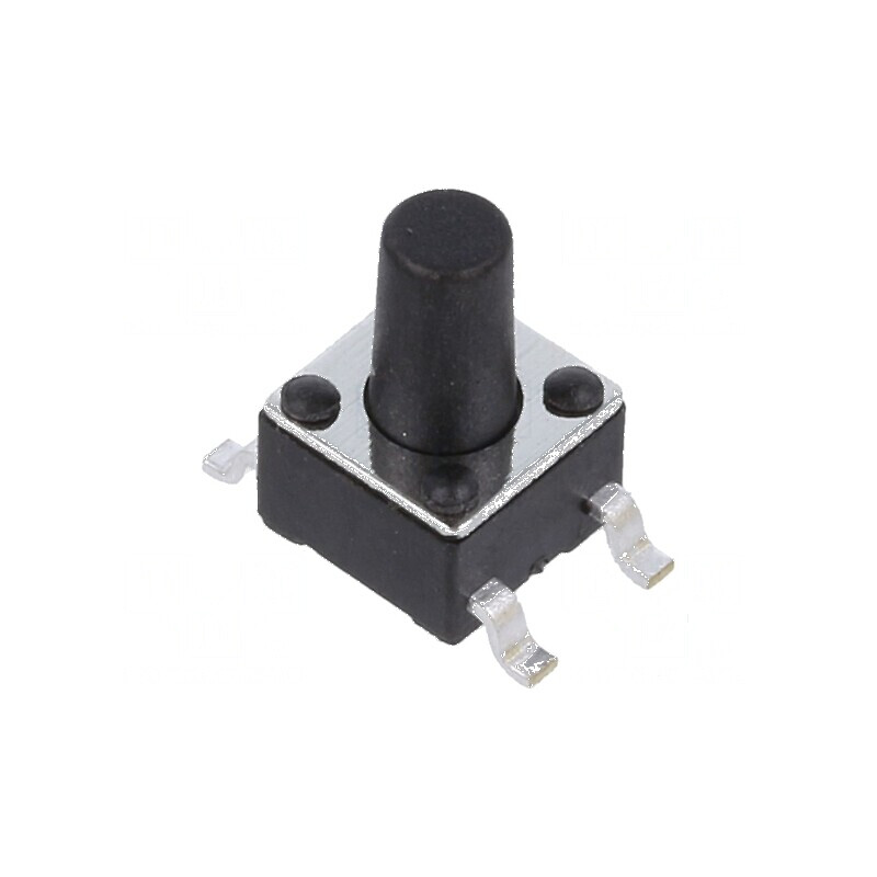 Microîntrerupător TACT SPST-NO 0,05A/12VDC SMT Poz: 2 | Electronic-mag.ro | Componente Electronice