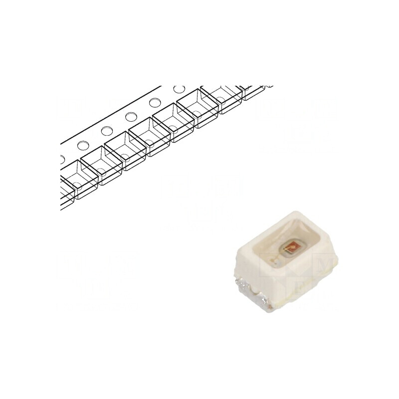 LED SMD Mini PLCC2 roșie 900-1400mcd 2,3x1,3x1,4mm | Electronic-mag.ro | Componente Electronice