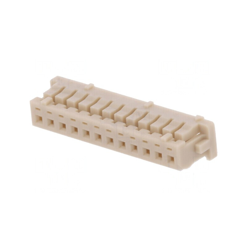 Conector cablu-placă DF13 1,25mm 12 PIN mamă pe cablu | Electronic-mag.ro | Componente Electronice