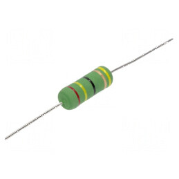 Rezistor bobinat înaltă tensiune THT 18Ω 3W ±5% 400ppm/°C | Electronic-mag.ro | Componente Electronice