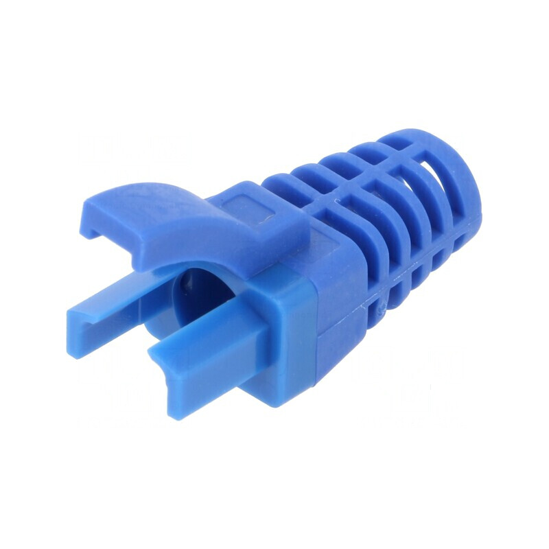 Protecție mufă RJ45 albastră pentru cabluri de rețea | Electronic-mag.ro | Componente Electronice