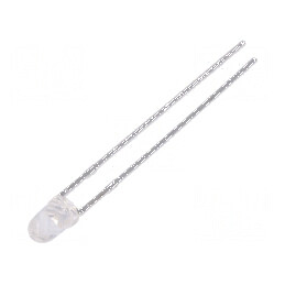 LED 3mm Verde 9000-15000mcd 30° Convex | Electronic-mag.ro | Componente Electronice