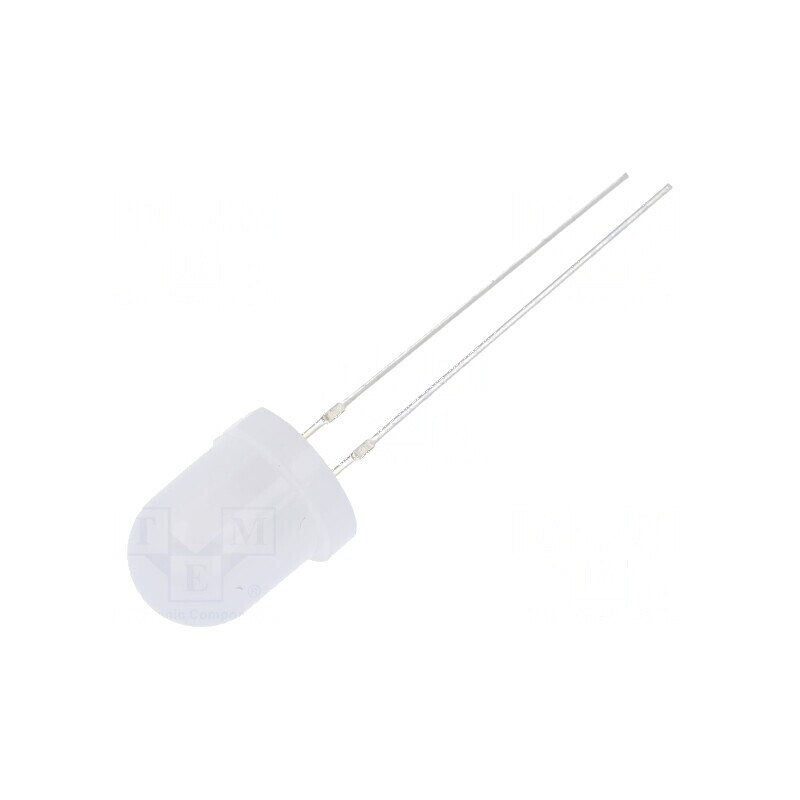 LED 8mm galben 7000÷8400mcd 30° convex | Electronic-mag.ro | Componente Electronice