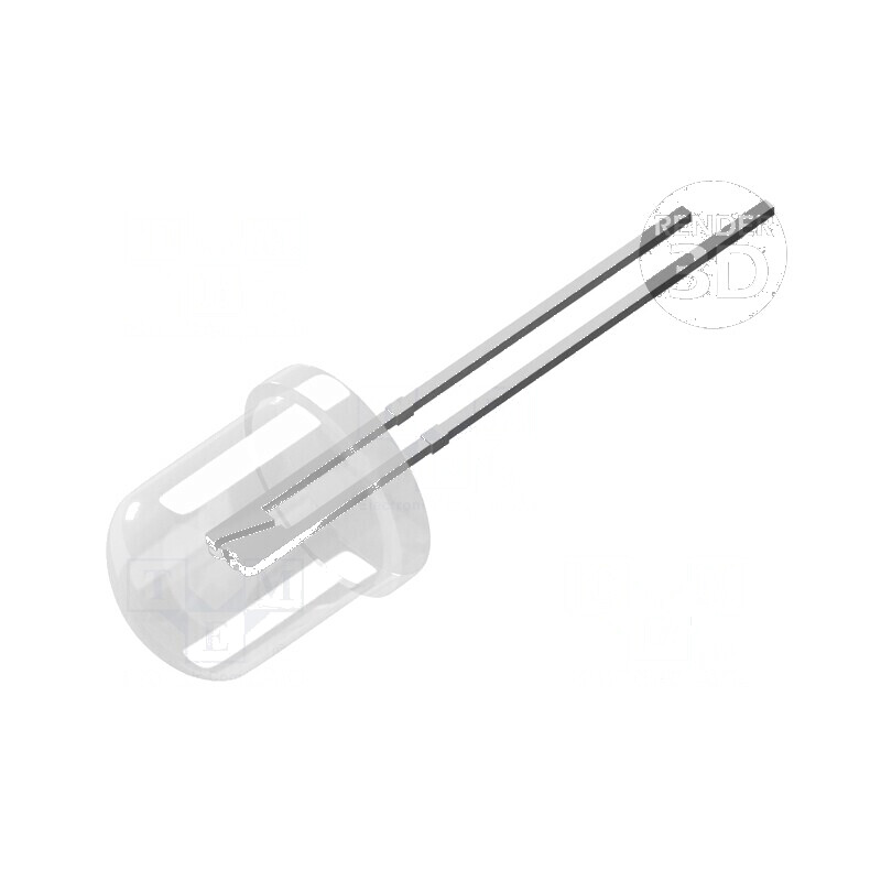 LED galben 10mm 25000-30000mcd 30° convex | Electronic-mag.ro | Componente Electronice