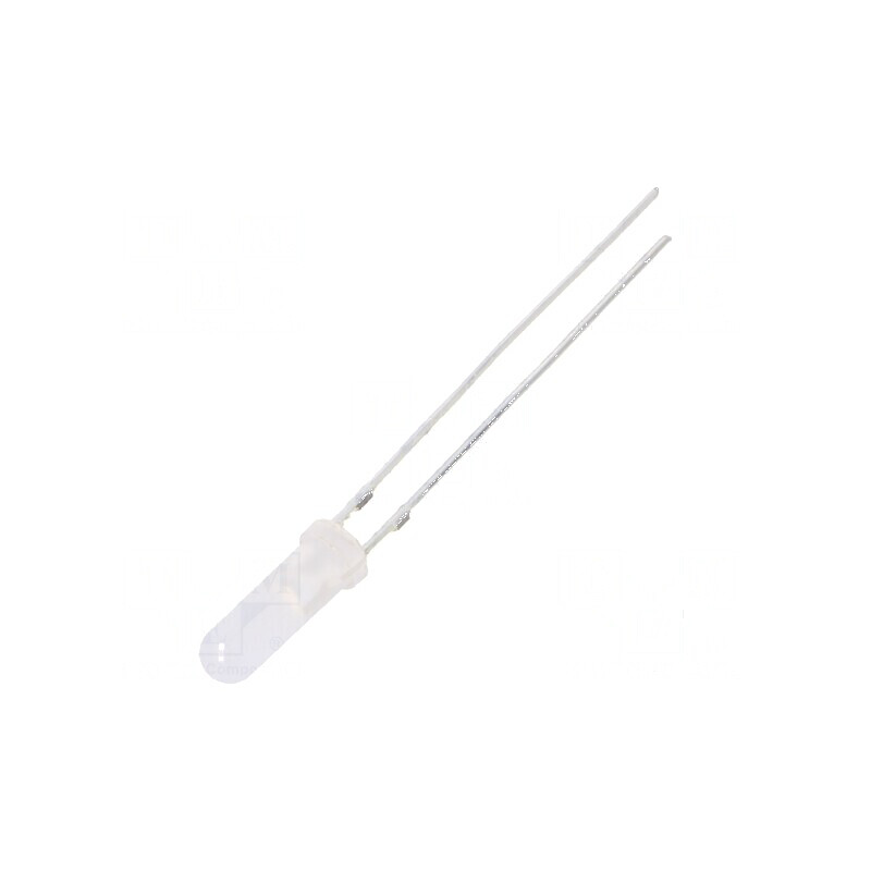 LED 3mm Albastru 150-220mcd 150° Convex | Electronic-mag.ro | Componente Electronice