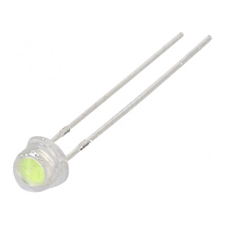 LED 5mm Verde 72000-85000mcd 8° Convex | Electronic-mag.ro | Componente Electronice