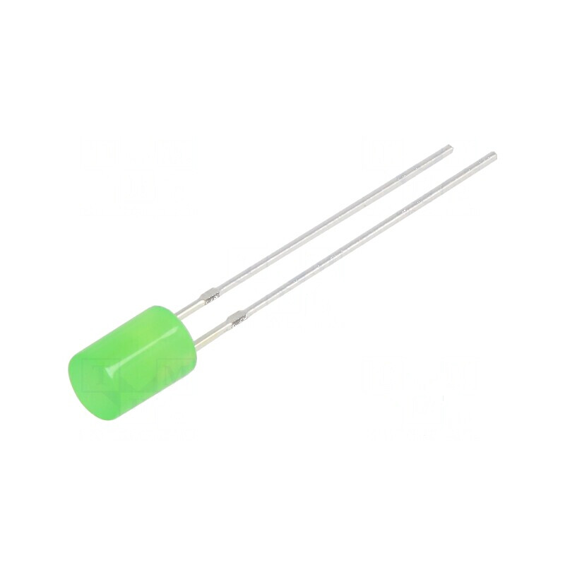 LED 5mm Verde 500-750mcd 140° Plat Nr. Term: 2 | Electronic-mag.ro | Componente Electronice