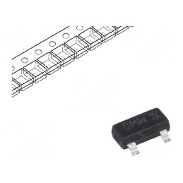 Tranzistor P-MOSFET 20V 2.8A 0.98W ESD | Electronic-mag.ro | Componente Electronice