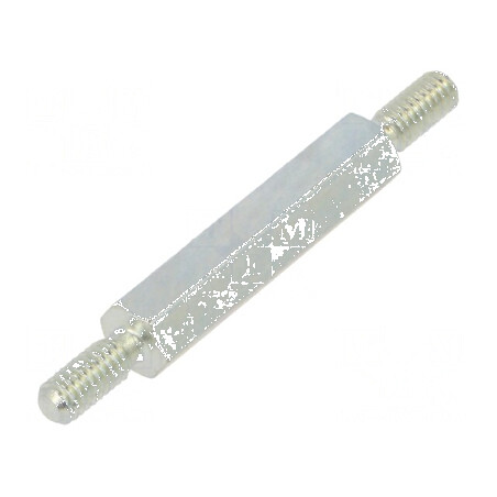 Piuliță distanțieră filetată 18mm M2.5 hexagonală | Electronic-mag.ro | Componente Electronice