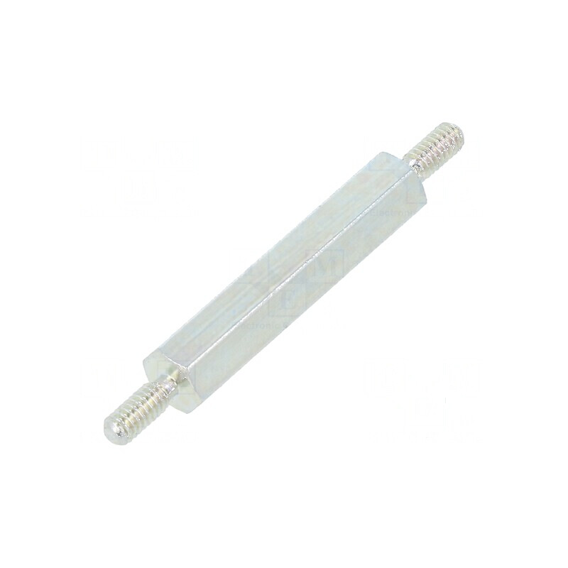 Piuliță distanțieră filetată 20mm M2 hexagonală | Electronic-mag.ro | Componente Electronice