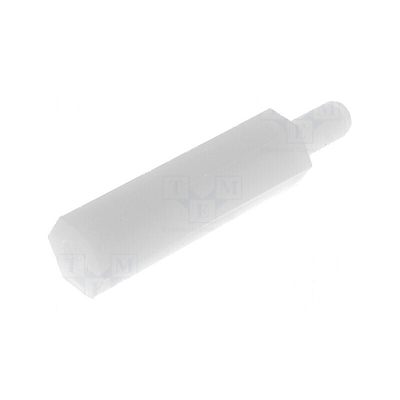 Piuliță Distanțieră Filetată Hexagonală Poliamidă M3 21mm | Electronic-mag.ro | Componente Electronice Piuliță Distanțieră Filetată Hexagonală Poliamidă M3 21mm | Electronic-mag.ro | Componente Electronice