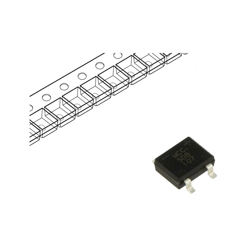Punte redresoare monofazată Urmax 1kV 1A 30A SDB-1 | Electronic-mag.ro | Componente Electronice Punte redresoare monofazată Urmax 1kV 1A 30A SDB-1 | Electronic-mag.ro | Componente Electronice