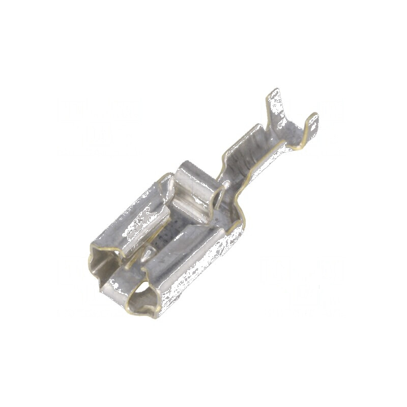 Terminal plat 6,3mm mamă crimpat pe cablu 0,5-1,5mm2 | Electronic-mag.ro | Componente Electronice