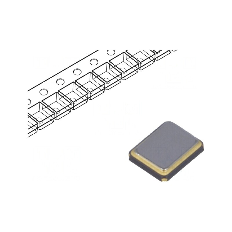 Rezonator cu cuarț 32,768MHz ±10ppm 9pF SMD 3,2x2,5x0,7mm | Electronic-mag.ro | Componente Electronice Rezonator cu cuarț 32,768MHz ±10ppm 9pF SMD 3,2x2,5x0,7mm | Electronic-mag.ro | Componente Electronice