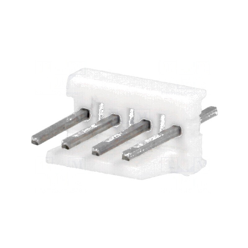 Conector cablu-placă soclu tată 4 PIN 2,54mm THT | Electronic-mag.ro | Componente Electronice