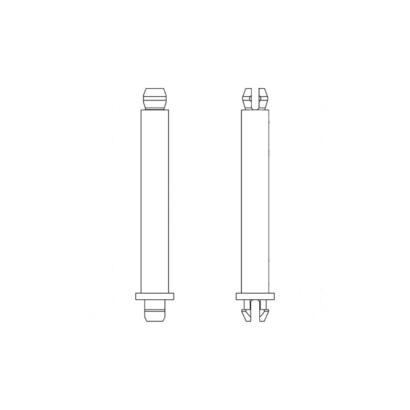Distanţier PCB Poliamidă 66 9,5mm Clichet | Electronic-mag.ro | Componente Electronice