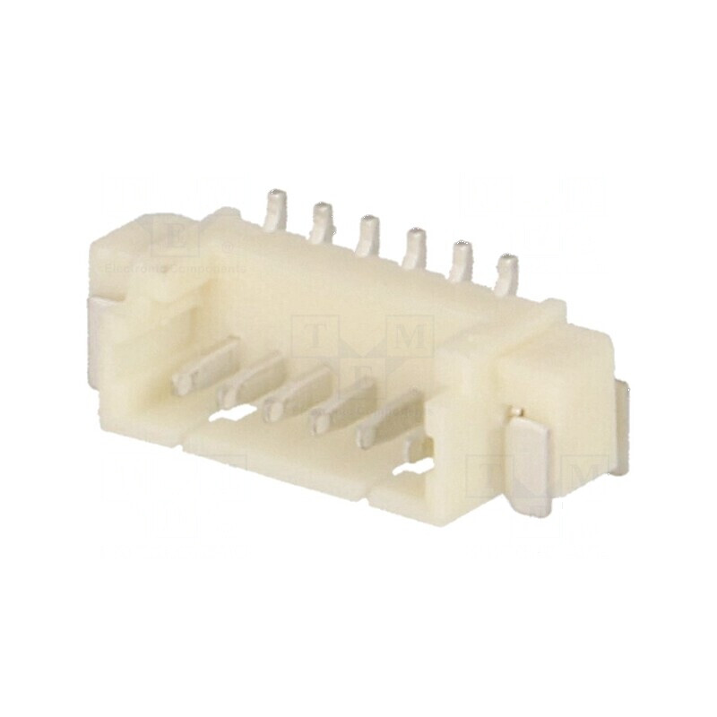 Conector cablu-placă soclu tată 1,25mm PIN 6 SMT 125V 1A | Electronic-mag.ro | Componente Electronice