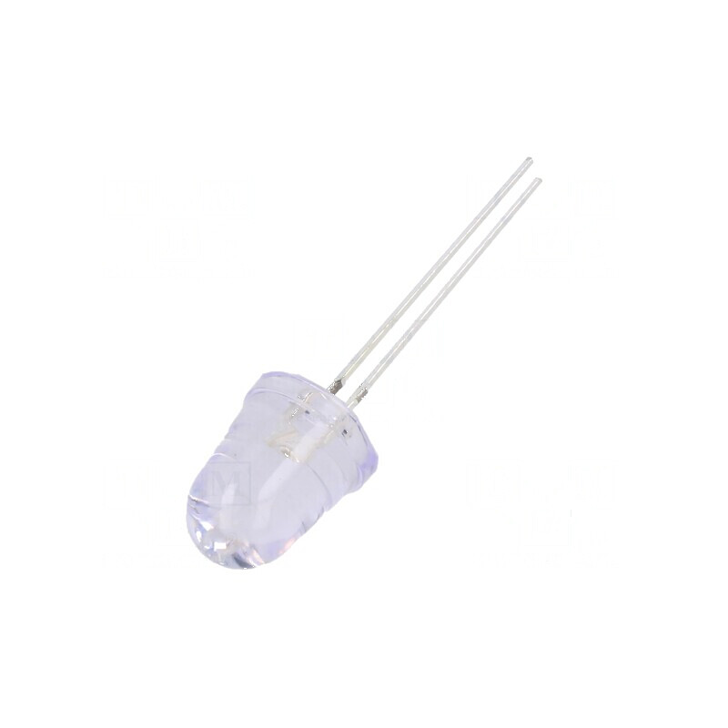 LED 10mm Albastru 8° Convex 2 102mW | Electronic-mag.ro | Componente Electronice