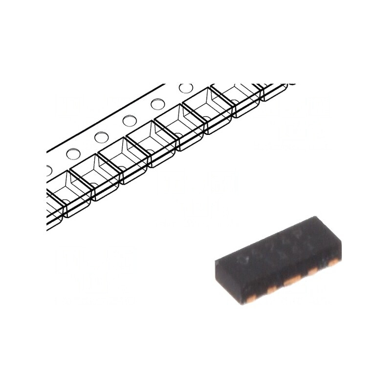 Diodă TVS 6V 1A 150W Bidirecțională SLP2510P8 | Electronic-mag.ro | Componente Electronice Diodă TVS 6V 1A 150W Bidirecțională SLP2510P8 | Electronic-mag.ro | Componente Electronice