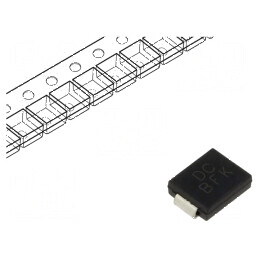 Diodă TVS 1,5kW 33,3V 31A Bidirecțională SMC Rola Bandă | Electronic-mag.ro | Componente Electronice
