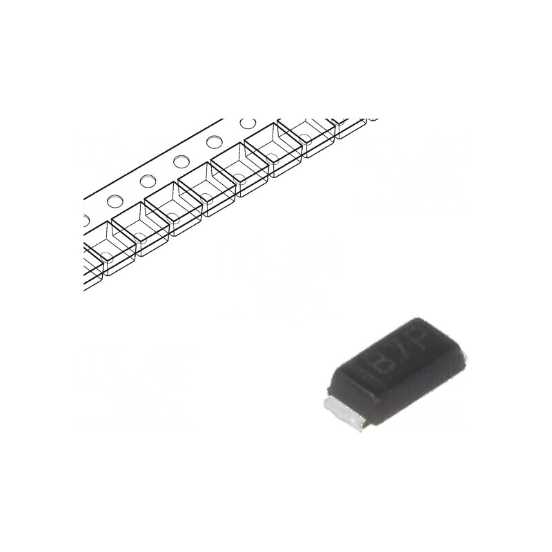 Diodă Schottky SMD 40V 1A microSMA | Electronic-mag.ro | Componente Electronice