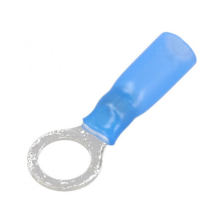 Vârf inelar M8 Ø 8,4mm cablu 1,5-2,5mm2 crimpat albastru | Electronic-mag.ro | Componente Electronice