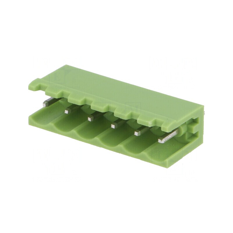 Regletă de conexiuni deconectabilă 5,08mm, 6 piste | Electronic-mag.ro | Componente Electronice