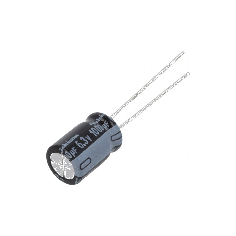 Condensator electrolitic THT 1000uF 6.3V Ø8x11.5mm ±20% | Electronic-mag.ro | Componente Electronice