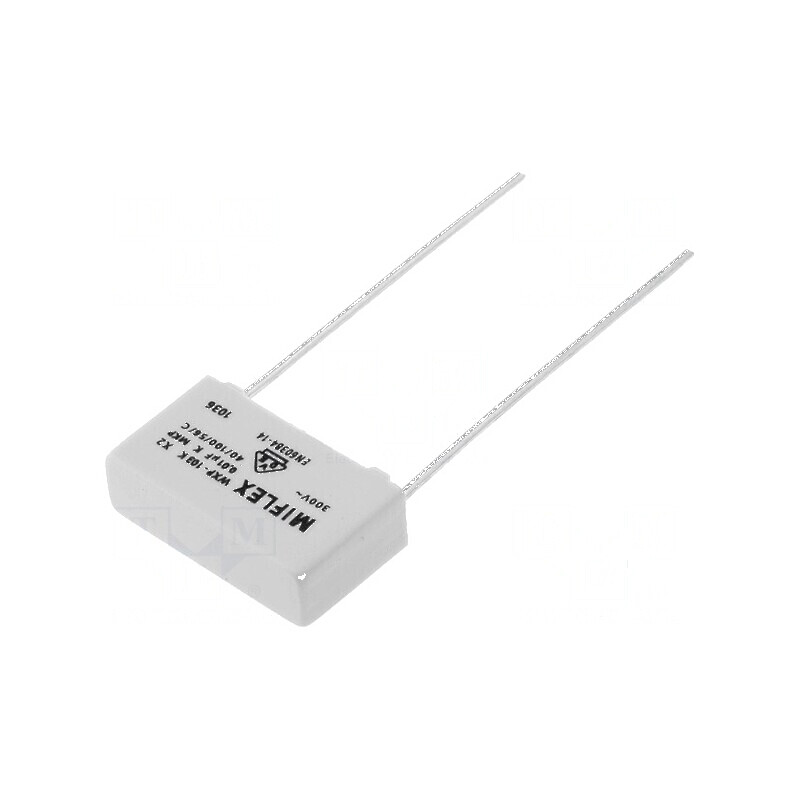 Condensator polipropilenă X2 10nF 18x5,5x10,5mm THT ±10% | Electronic-mag.ro | Componente Electronice Condensator polipropilenă X2 10nF 18x5,5x10,5mm THT ±10% | Electronic-mag.ro | Componente Electronice