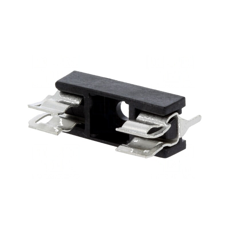Clemă siguranţe cilindrice 5x20mm 6,3A neagră | Electronic-mag.ro | Componente Electronice Clemă siguranţe cilindrice 5x20mm 6,3A neagră | Electronic-mag.ro | Componente Electronice