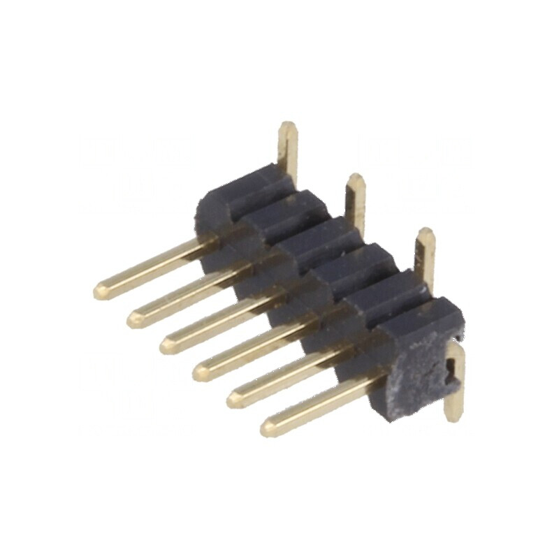 Conector şir pini tată 6 pini verticale 1,27mm | Electronic-mag.ro | Componente Electronice