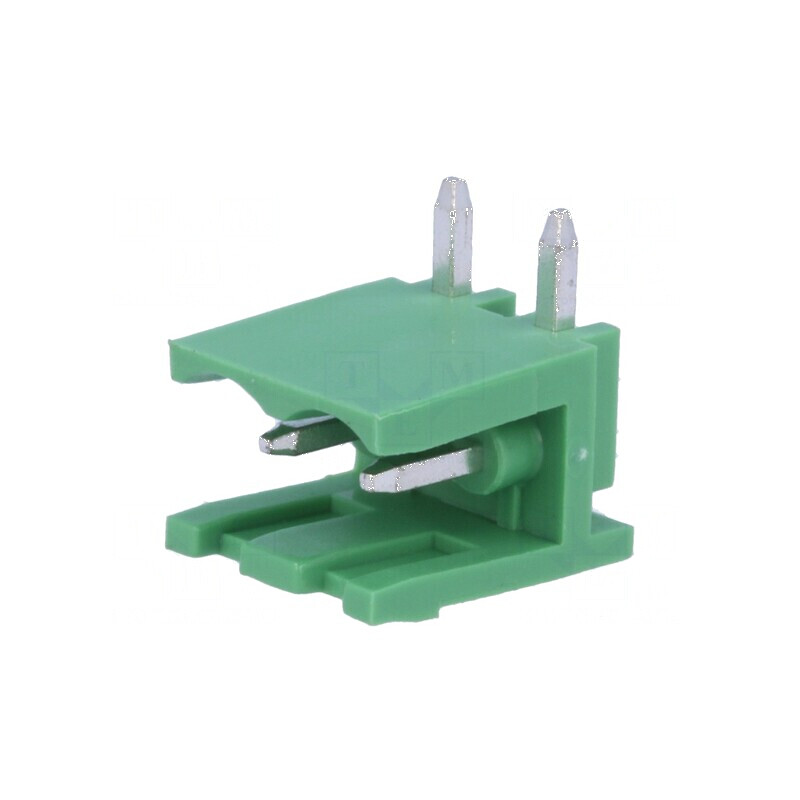 Regletă de conexiuni deconectabilă 5mm, 2 piste, unghi 90° | Electronic-mag.ro | Componente Electronice Regletă de conexiuni deconectabilă 5mm, 2 piste, unghi 90° | Electronic-mag.ro | Componente Electronice