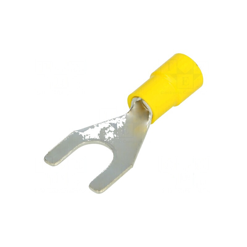 Furcă M8 Ø 8,2mm pentru cablu cupru izolat 4÷6mm2  | Electronic-mag.ro | Componente Electronice