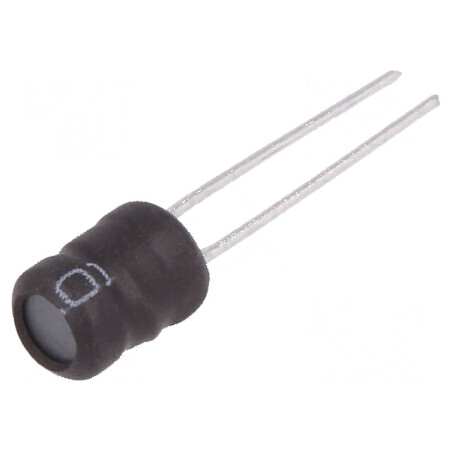 Inductor THT 68uH 1A ±10% Ø6,5x8,5mm vertical cu 2 pini | Electronic-mag.ro | Componente Electronice
