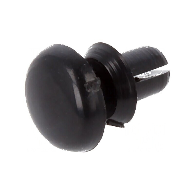 Diblu poliamidă 2,4mm x 2,1mm negru | Electronic-mag.ro | Componente Electronice