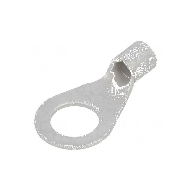 Vârf inelar M8 4-6mm² crimpat cu cablu cositorit cupru 8,5mm | Electronic-mag.ro | Componente Electronice