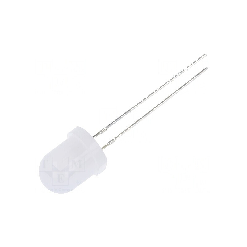 LED 8mm Albastru 2180-3000mcd 30° Convex | Electronic-mag.ro | Componente Electronice