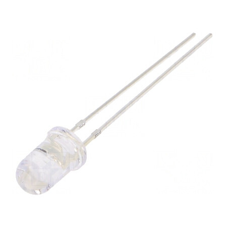 LED CR 5mm Albastru 12000mcd 15° Convex | Electronic-mag.ro | Componente Electronice