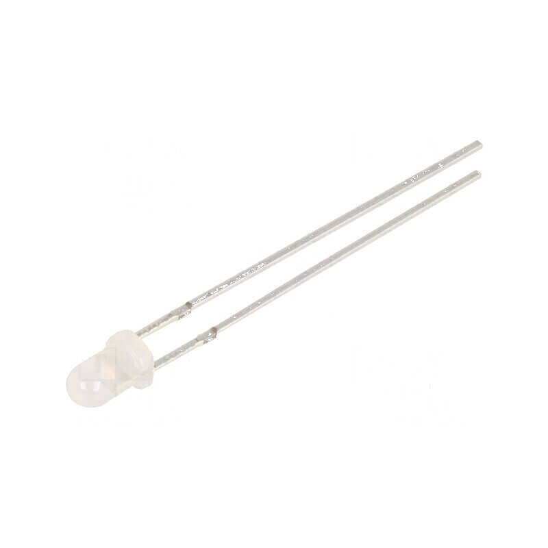 LED 3mm Albastru 750-1120mcd 30° Convex | Electronic-mag.ro | Componente Electronice