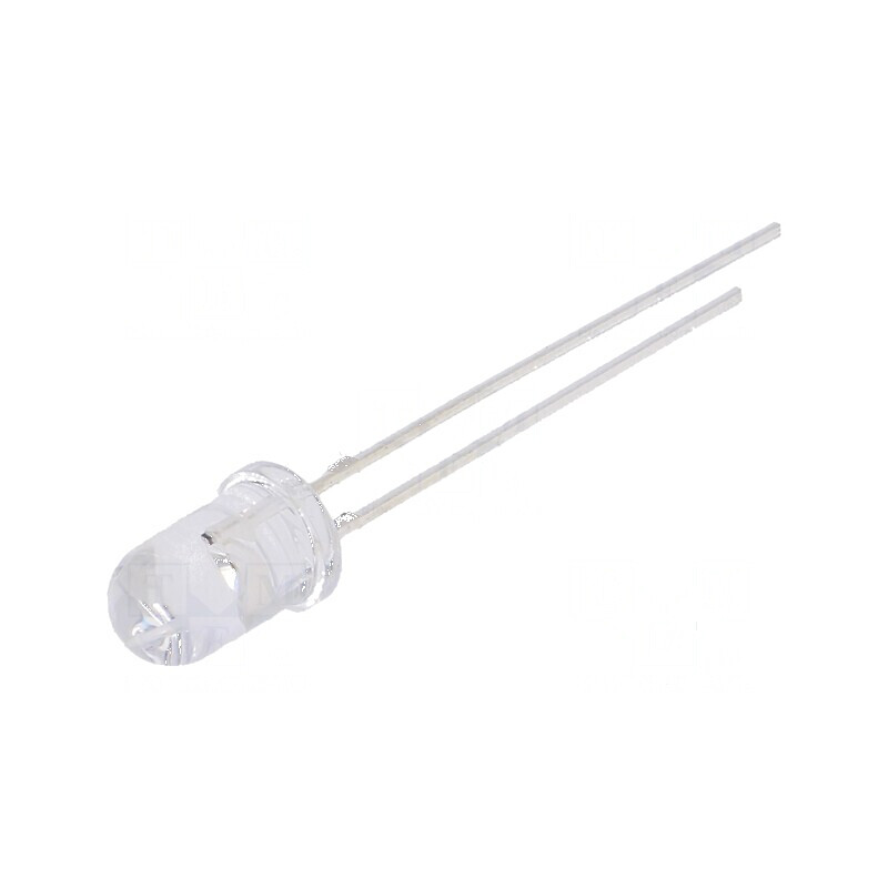 LED 5mm portocalie 1120-1560mcd 30° convex | Electronic-mag.ro | Componente Electronice