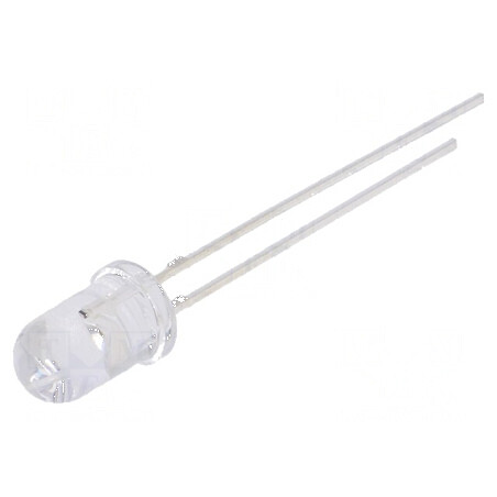 LED 5mm portocalie 1120-1560mcd 30° convex | Electronic-mag.ro | Componente Electronice